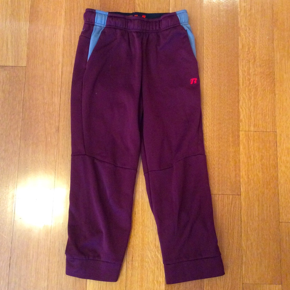 Russell-Boy Red,Grey Pants-Size 10-12